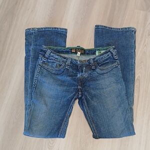 Odyn Women's Straight Leg Blue Jeans